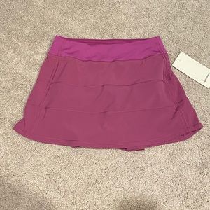 Lululemon Pace Rival Mid Rise Skirt